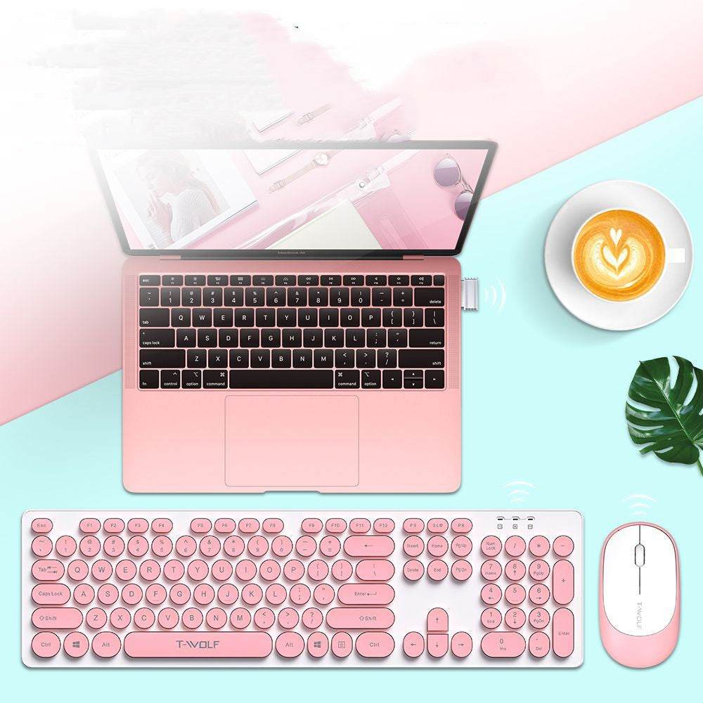 Wireless Set Keyboard And Mouse