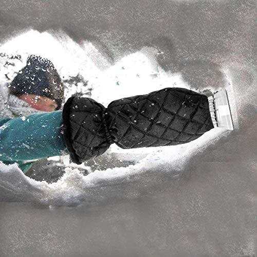 Ice scraping gloves