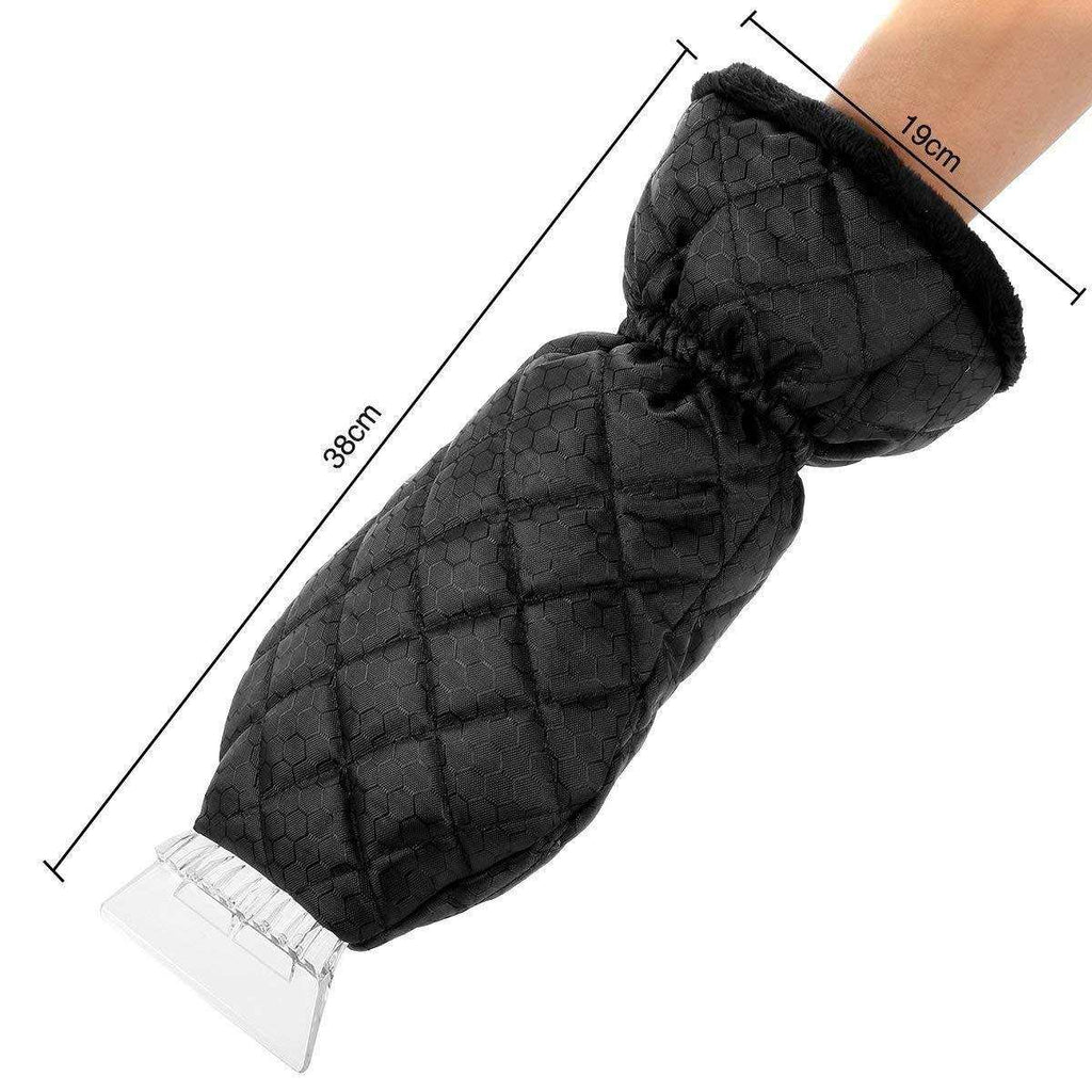 Ice scraping gloves