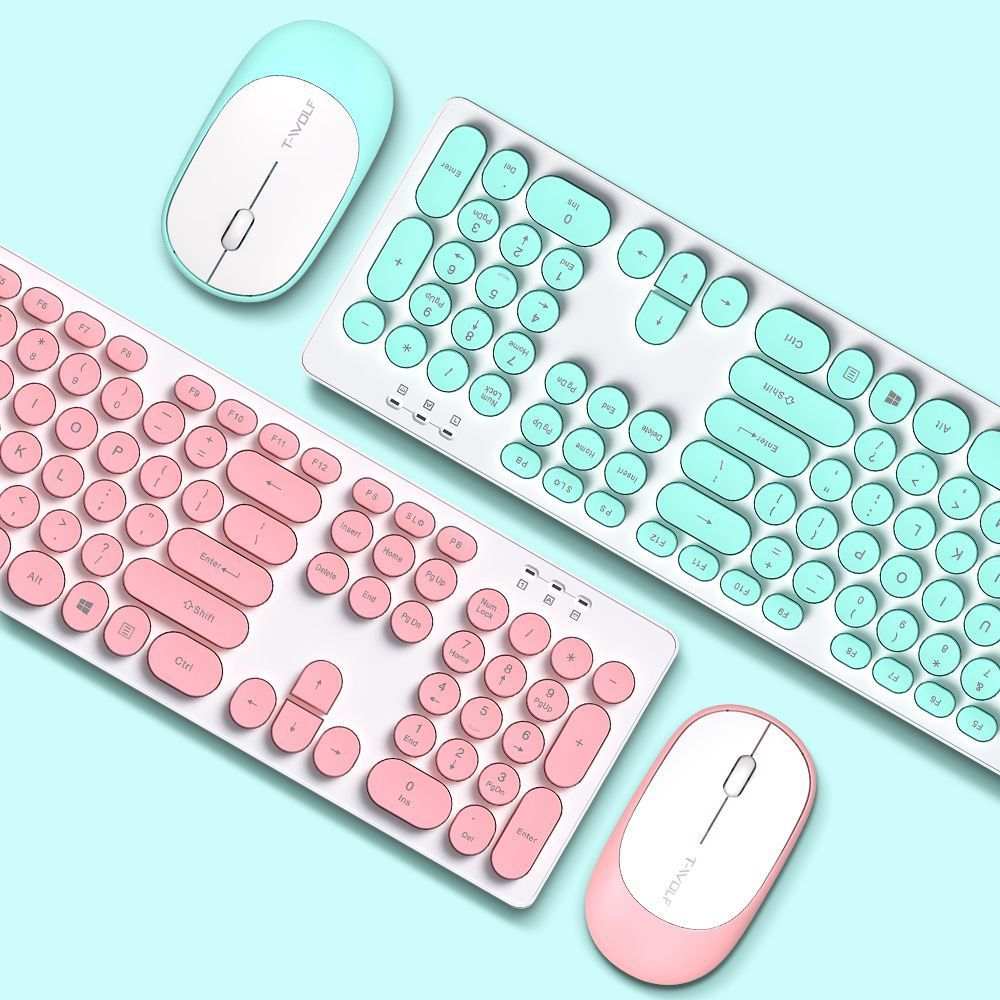 Wireless Set Keyboard And Mouse