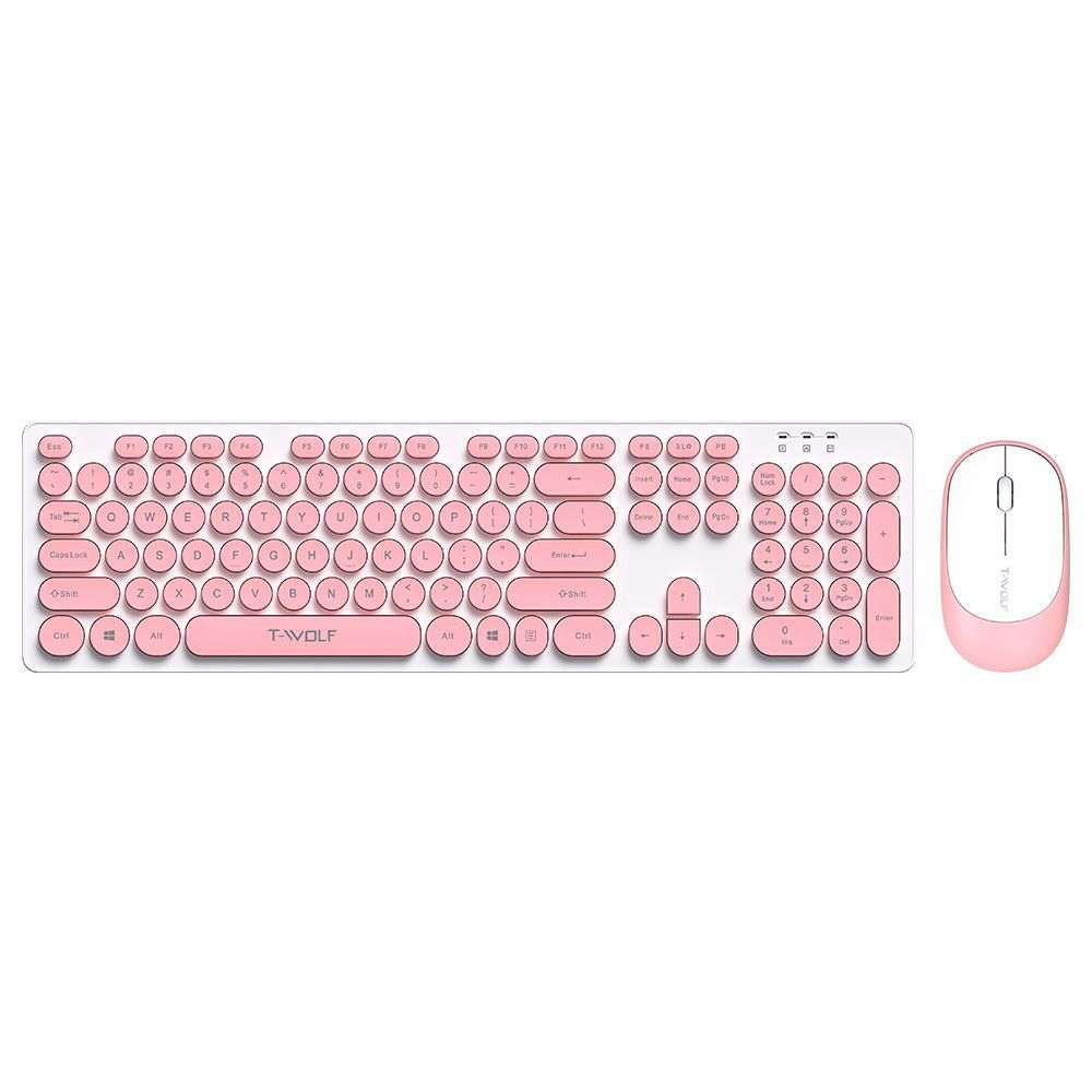 Wireless Set Keyboard And Mouse