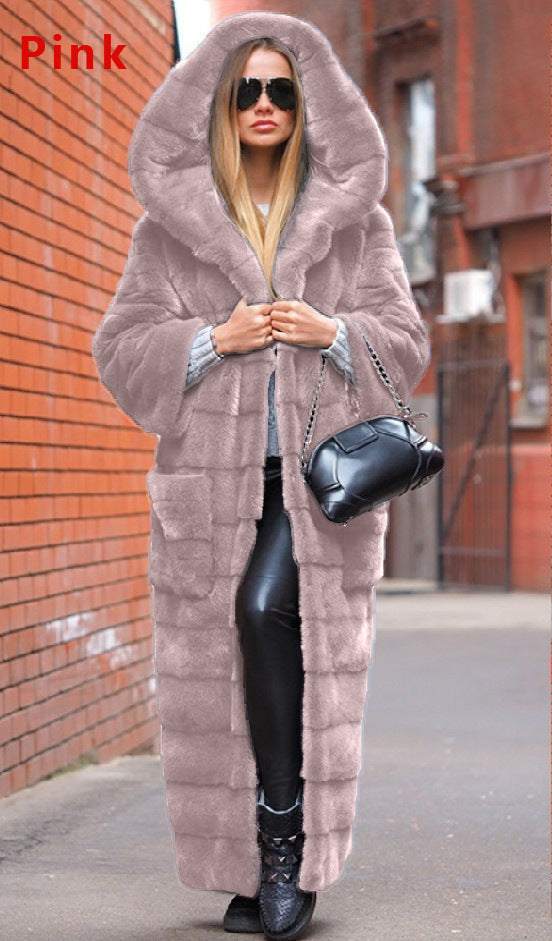 Faux Fur Hooded