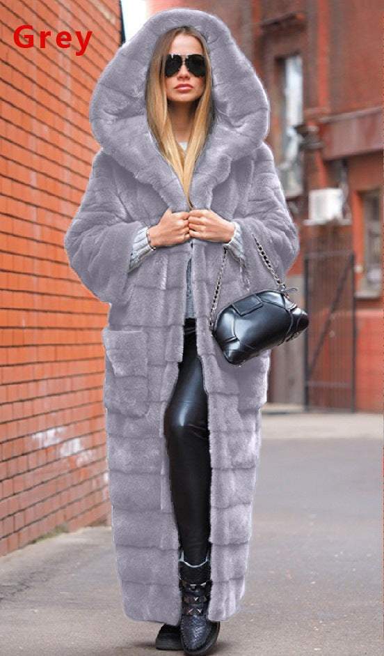 Faux Fur Hooded