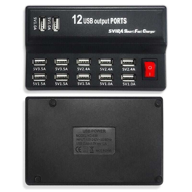 12 USB Multi Charger